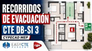 recorridos de evacuación y salidas