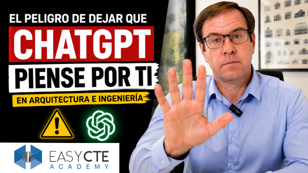 El peligro de dejar que ChatGPT piense por ti en arquitectura e ingeniería