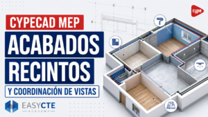 Acabados y recintos en CYPECAD MEP