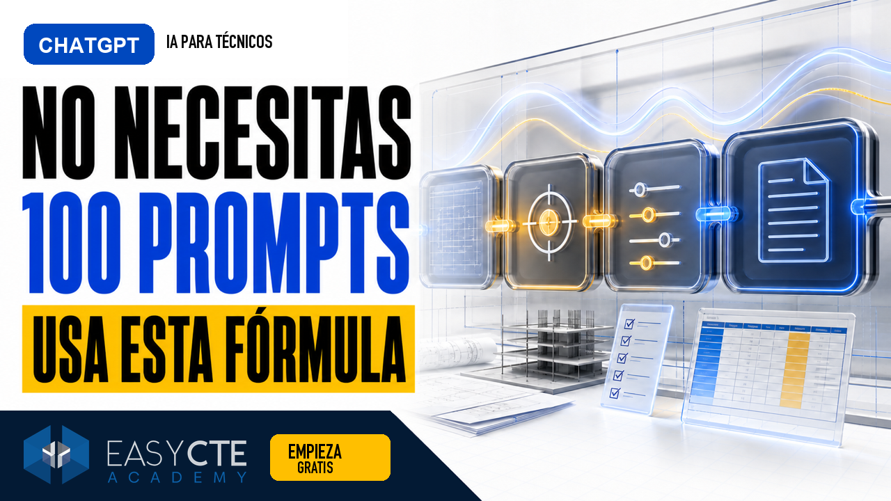 Aprende a escribir un prompt profesional con cinco bloques: rol, contexto, objetivo, condiciones y formato. Incluye plantilla y ejemplo técnico.