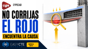 Aprende a interpretar la deformada y revisar una flecha excesiva en CYPECAD, valorando canto, sección y armado sin corregir el rojo a ciegas.