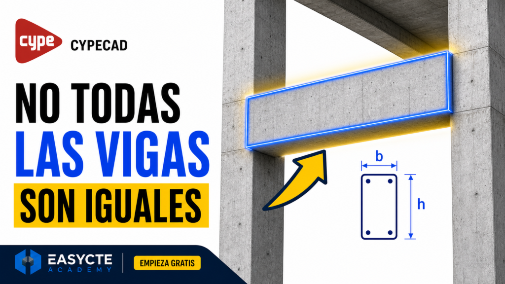 Predimensionado del ancho y canto de vigas de hormigón según su luz y apoyos